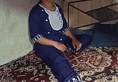 Yo, check this out, my Indian desi step sister got wild in the car!