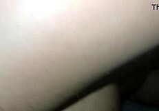 Cuckold opens wife's ass for lover to fuck hard