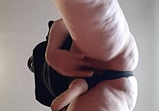 After using a strapon on my girlfriend, I chose to relax alone - girls fly orgasm