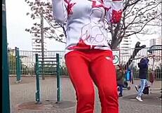 Tildzo, The Serbian Pornstar, Subtly Teases In Public