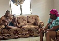 Mummy go having a chat with her son on how to fuck him hardcore