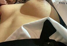 In the love hotel, this perverted couple gets so excited during their kinky play, don't they?