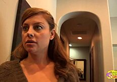 so this skinny redhead lesbian bimbo craves her hairy pussy licked out