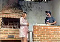 i tricked the bricklayer into the bathroom to check the toilet and we got intimate