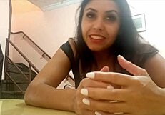 Sarah Rosa Performs Strip Tease In Estancia Sol Premium Ribeirao Preto-Sp For Her First Night