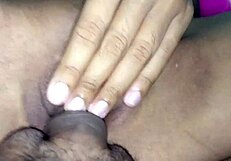 tight shaved pussy of a beautiful student gets creampied, wet and inviting.