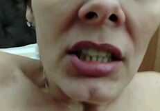 I witnessed a passionate moment in the bedroom. It was intense and unforgettable.