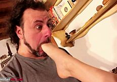 Foot Domination By Italian Realtor