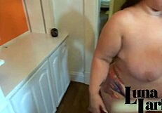 luna lark and finny fox fuck around the house