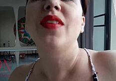 the boss made the german maid suck his cock