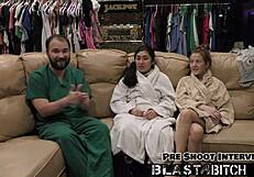 Jasmine Rose's Back Blasted With Cum! Watch Her Orgasm!