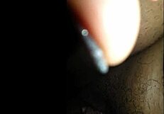 Horny Black Couple's Closeup POV Vaginal Sex