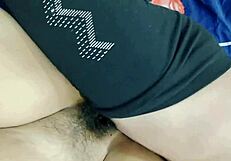 Indian maid bent over in kitchen for ass fucking by house owner