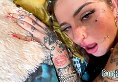 cumbizz pizza anal with xxl monstercock gaping