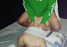 Wife Of Kumpare Bent Over For Anal Doggystyle Fuck And Cumshot Part 2