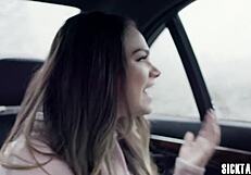 Sexy teen athena faris pounded by crazy stranger's big cock?