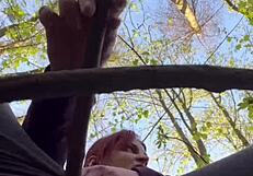 Mein kinky Ostern mit Demütigung und BDSM-Orgasmen im Wald