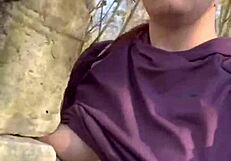 my kinky easter with humiliation and bdsm orgasms in forest