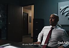 Nerd's gadget lets everyone fuck the CEO bitch in simulation! 😂