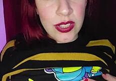 Argentinian Redhead Gets Hot from Nudes and Uses Plug for Roleplay