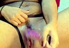 Intense Squirting From Pussy Licking And Masturbation