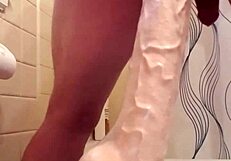 Extreme anal insertion with toys and dildo