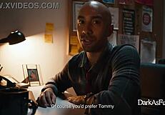 Nerd's gadget lets everyone fuck the CEO bitch in simulation! 😂