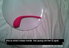 Stepmom Caught on Hidden Cam with Lush Ohmibod Toy