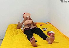 My big penis craves fucking a latina slut while i masturbate this soft silicone torso