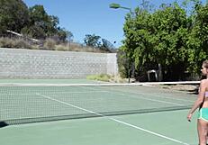 Tired Lesbian Chicks Lick Milf's Shaved Pussy