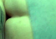 pawg rides cock in public outdoor pov