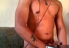 maluma jerks off alone