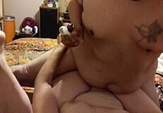 sucking dick makes me cum, petite amateur with big cock