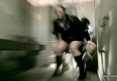 Mistress April Humiliates Bound Slave In Cock Clinic