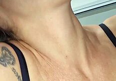 AlineMILF Gagging Deepthroat with Cum in Mouth in Retro Update 268