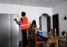 Hot Woman Excitedly Spreads Legs To Show Ass To Strangers In Her House