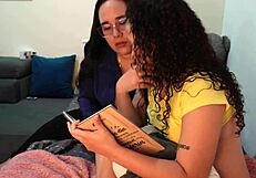 MATURE LESBIAN SCREAMS DURING PUSSY RUBBING!