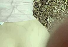 Stop Hiking And Cum Inside Me Outdoor Sex In A Public Park With Doggystyle Orgasm