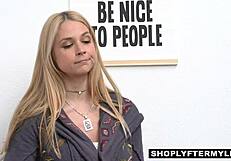 Yo, Sarah Vandella got caught stealing and banged rough!