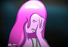Princess Bubblegum Joins Wild 3some with Dark Heart Action