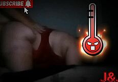 Chubby Wife On All Fours For Lover!