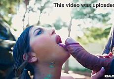 i can't stop with this hoed side action, licking and choking deep