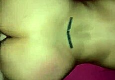 latina milf getting back shots