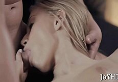 Damn! J Babe Rides Boner Hard in Rough POV Action!