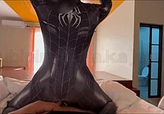 spidy chubipinay69 rescues in bathroom adventure