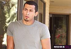 stepmilf silvia saige and aria alexander take turns sucking huge cock outdoors