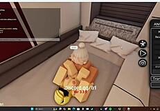 Hot Blonde Sucks and Rides Big White Cock