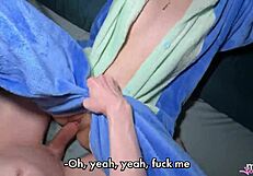 Homemade Teen 18+ Gets Under Blanket With Stepfather For Missionary Fucking And Dirty Talk With Monster Cock