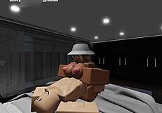 Roblox girlfriend spends quality time in bedroom.