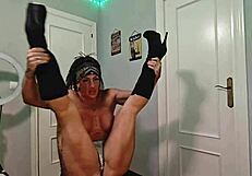 Dominatrix DanaXMuscles commands them to cum inside her boots in this trailer.